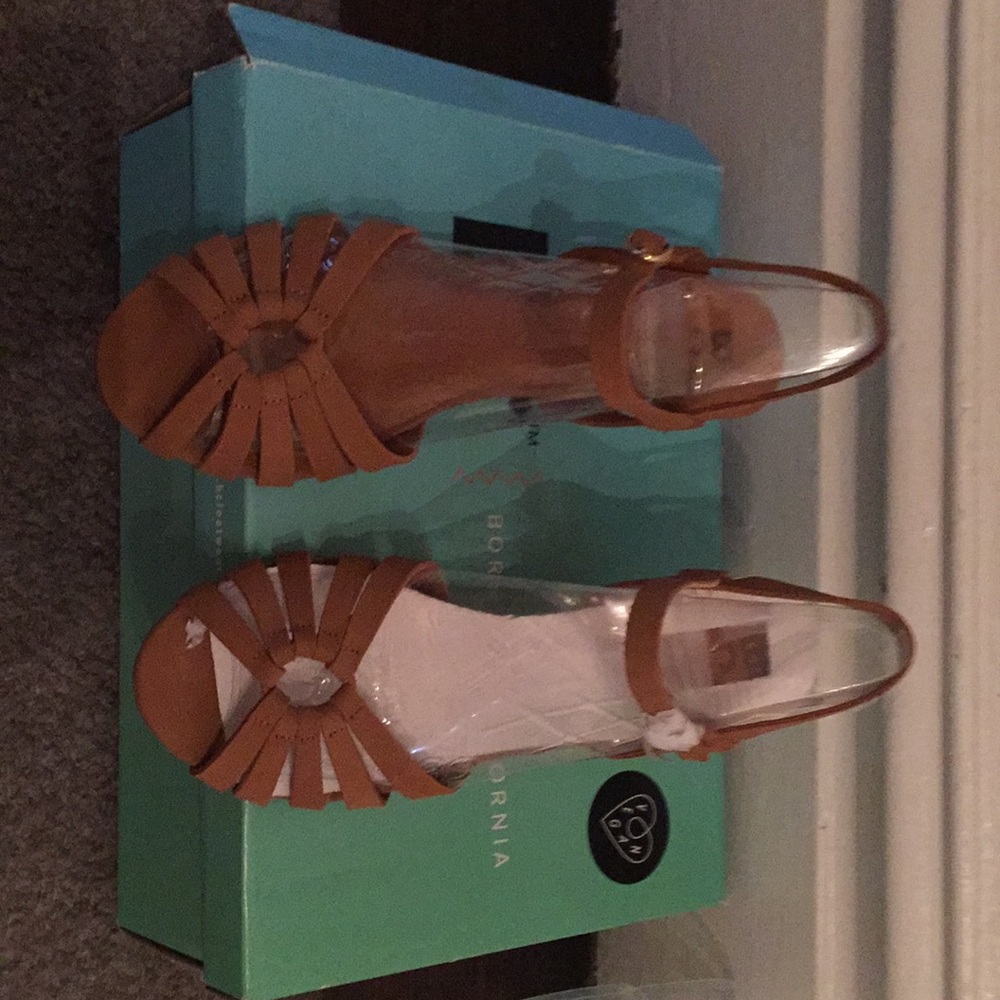 Brand new wedge heels